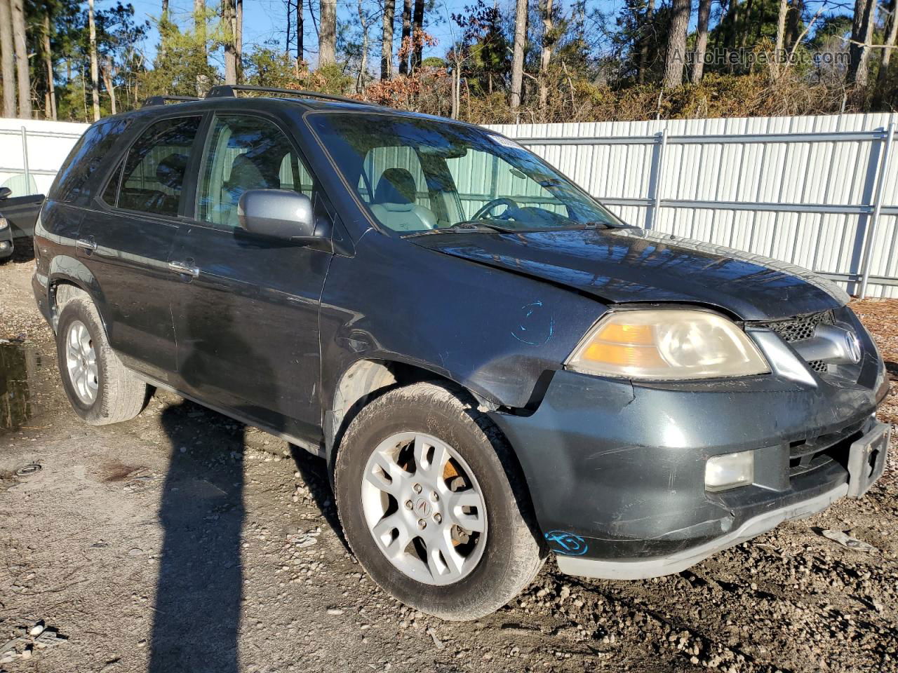 2005 Acura Mdx Touring Gray vin: 2HNYD18995H550441