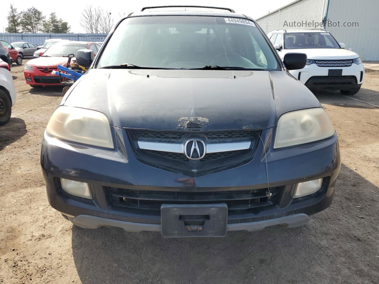 2005 Acura Mdx Touring Black vin: 2HNYD189X5H002092