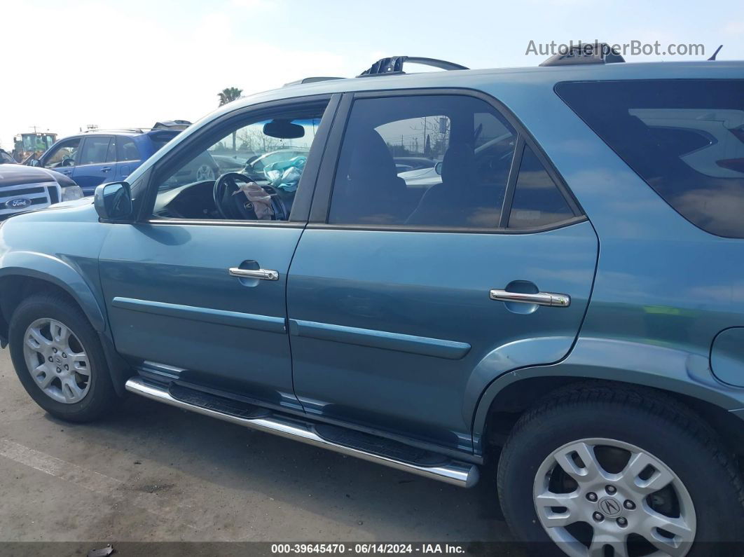 2005 Acura Mdx   Синий vin: 2HNYD189X5H500499