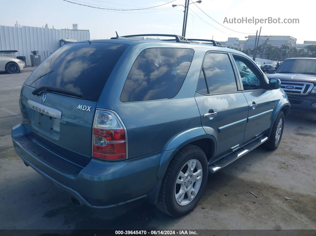 2005 Acura Mdx   Синий vin: 2HNYD189X5H500499