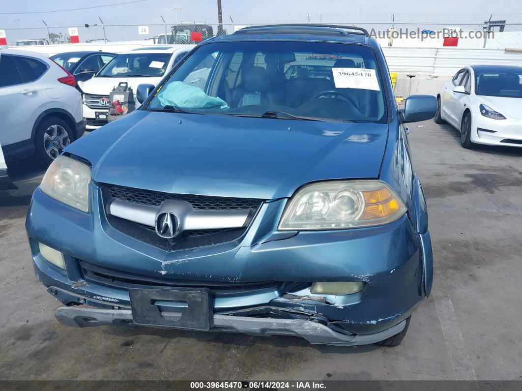 2005 Acura Mdx   Синий vin: 2HNYD189X5H500499