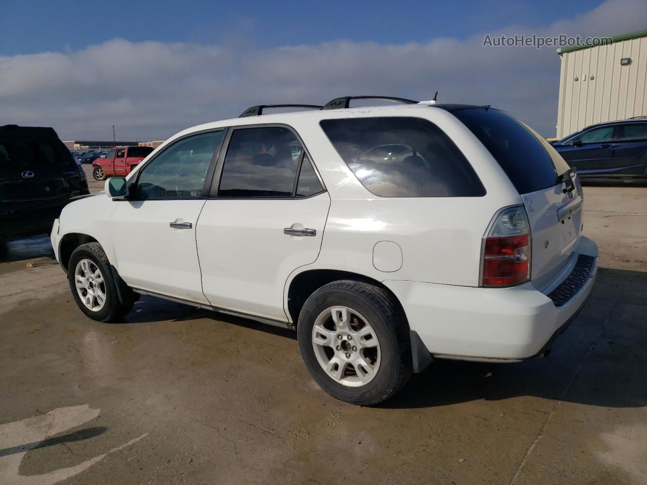 2005 Acura Mdx Touring Белый vin: 2HNYD189X5H539948