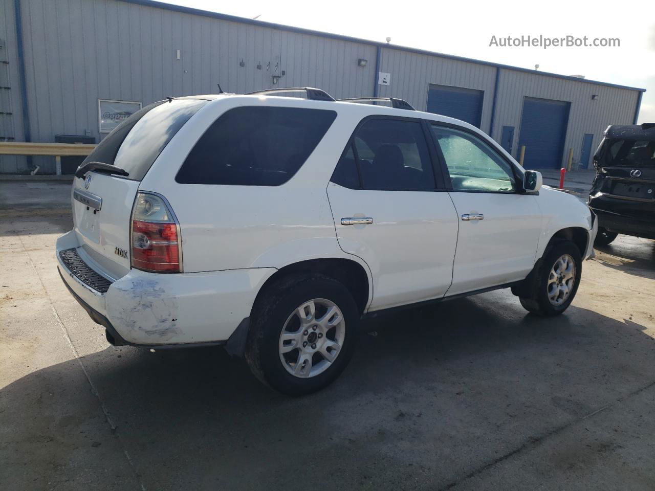 2005 Acura Mdx Touring White vin: 2HNYD189X5H539948