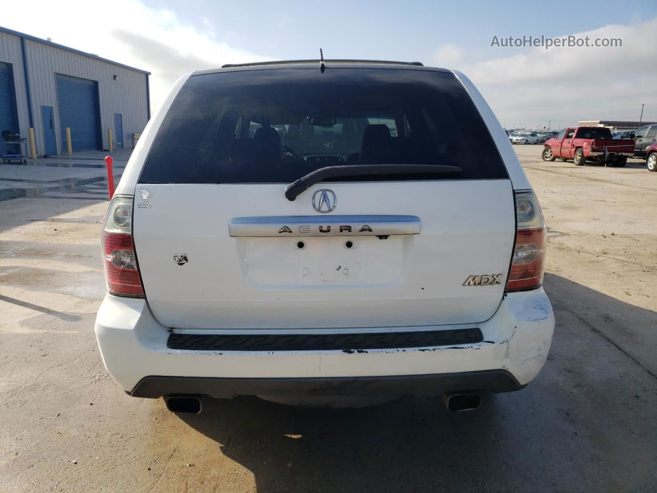 2005 Acura Mdx Touring White vin: 2HNYD189X5H539948