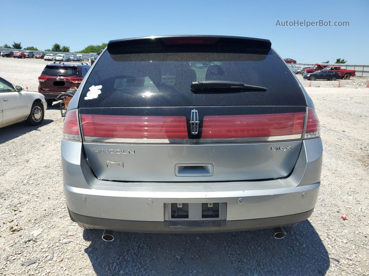 2007 Lincoln Mkx  Silver vin: 2LMDU68C07BJ25547