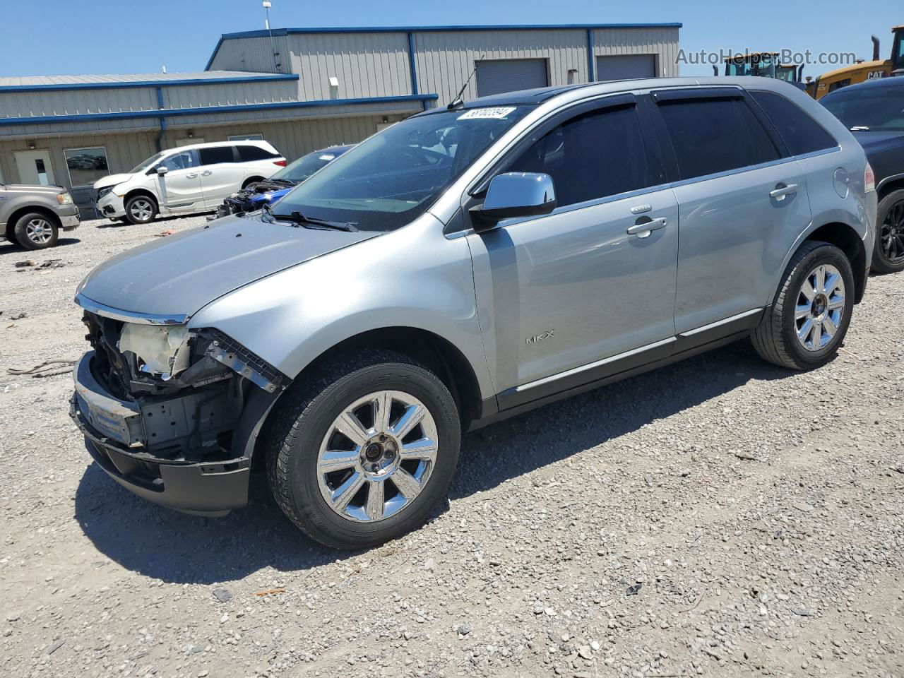 2007 Lincoln Mkx  Silver vin: 2LMDU68C07BJ25547