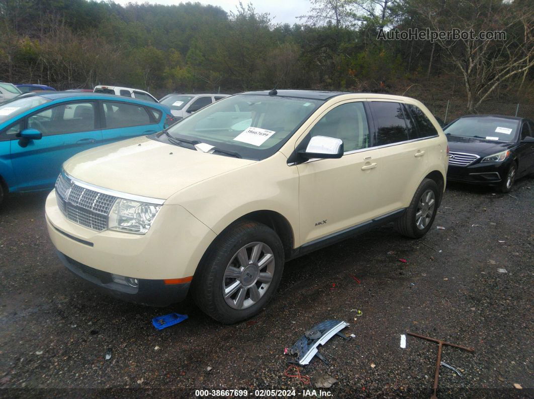 2007 Lincoln Mkx   Tan vin: 2LMDU68C07BJ33549