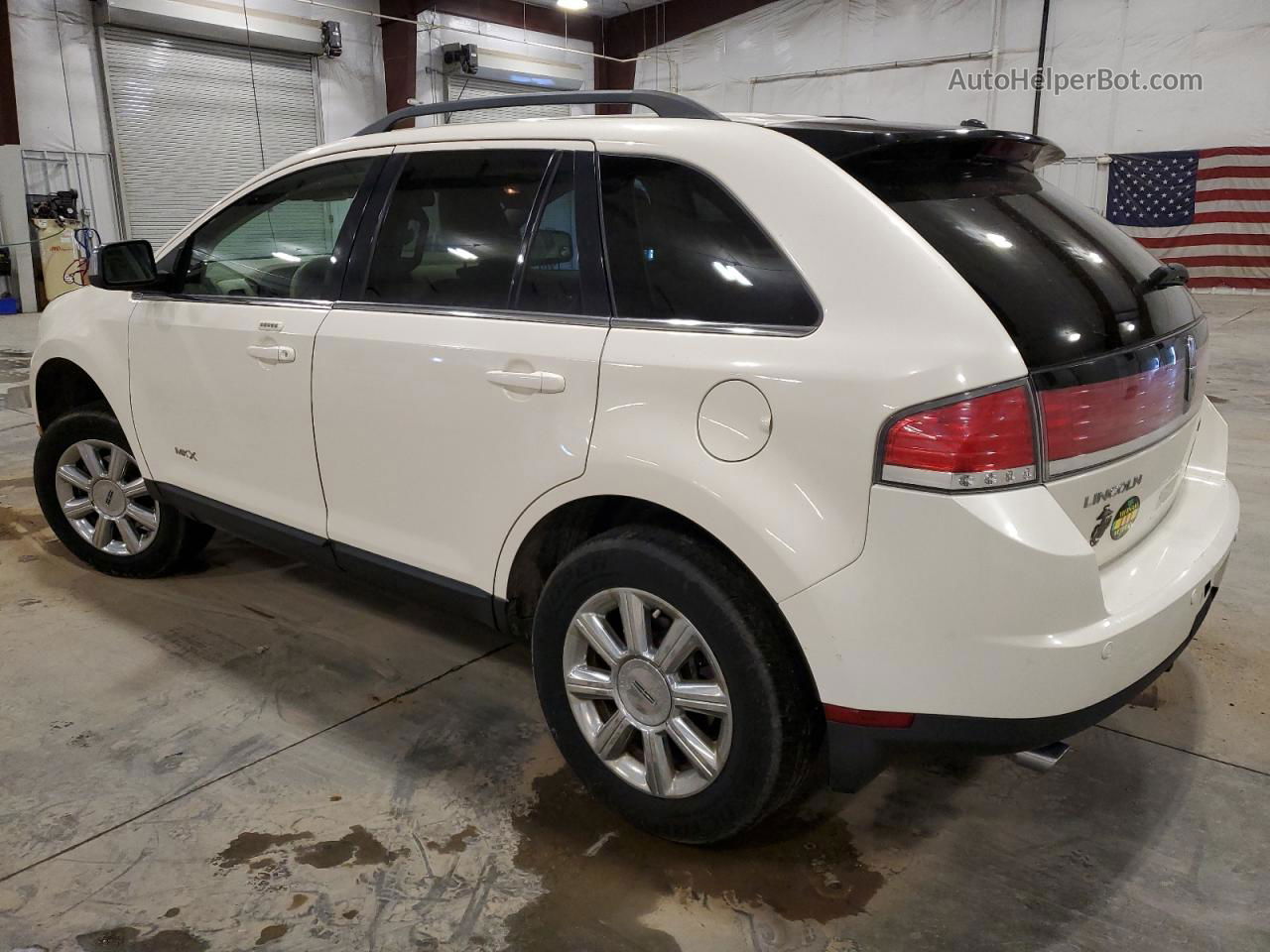 2007 Lincoln Mkx  White vin: 2LMDU68C07BJ36581