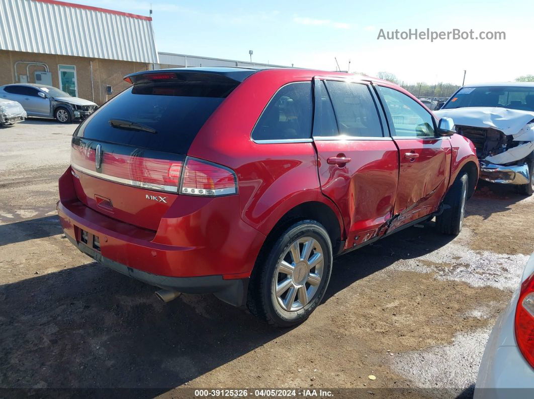 2007 Lincoln Mkx   Красный vin: 2LMDU68C07BJ38752