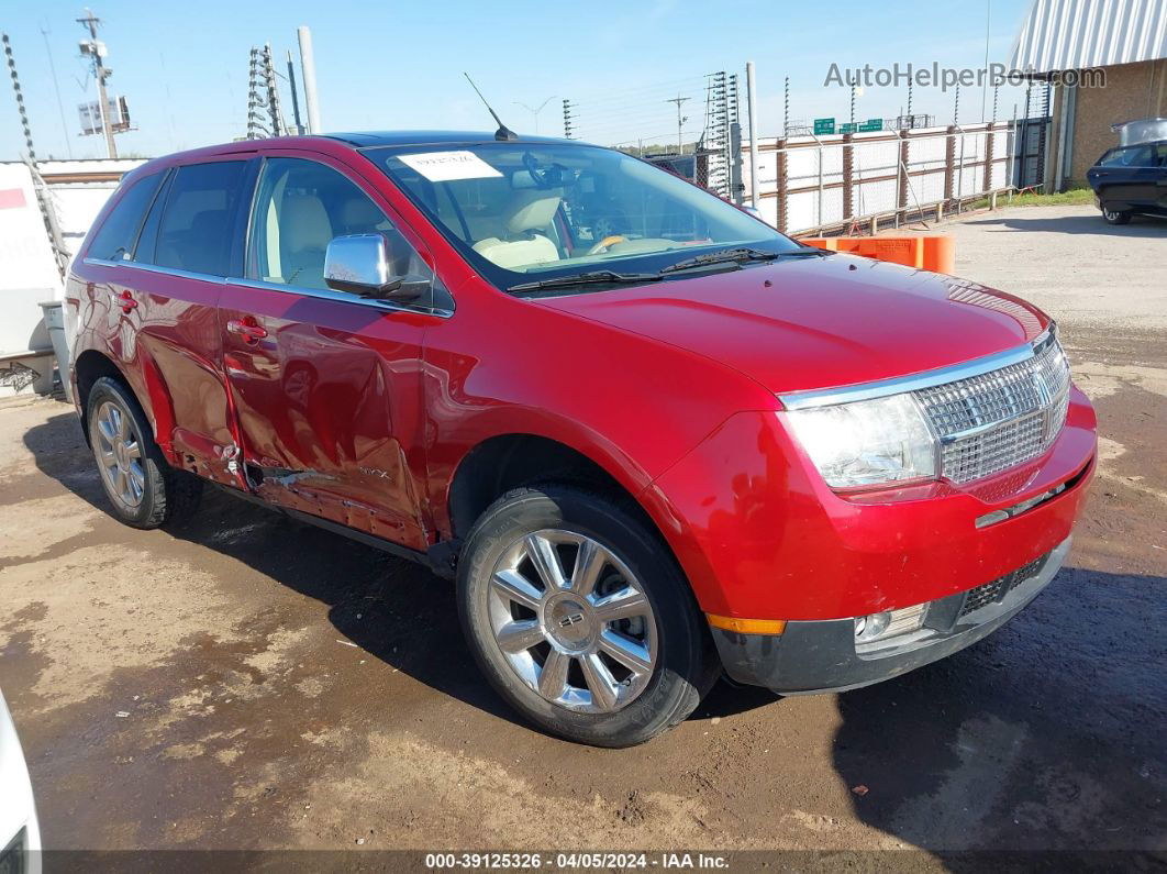 2007 Lincoln Mkx   Красный vin: 2LMDU68C07BJ38752