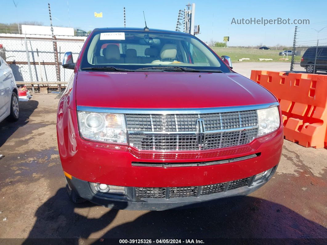 2007 Lincoln Mkx   Red vin: 2LMDU68C07BJ38752