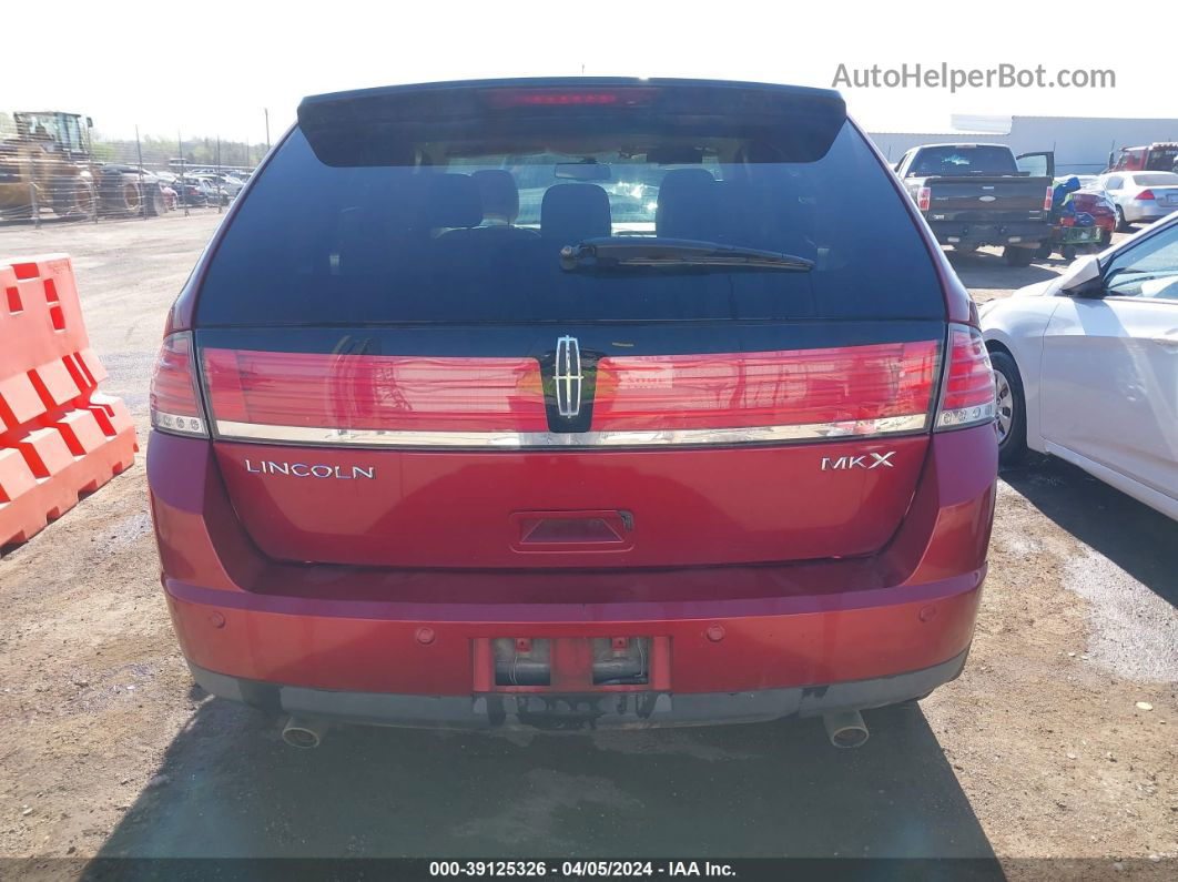 2007 Lincoln Mkx   Red vin: 2LMDU68C07BJ38752