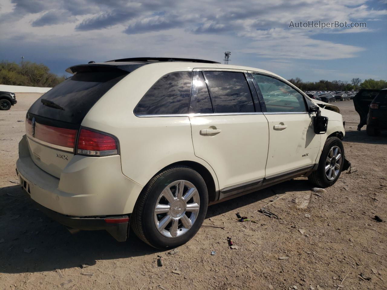 2007 Lincoln Mkx  Белый vin: 2LMDU68C17BJ12192