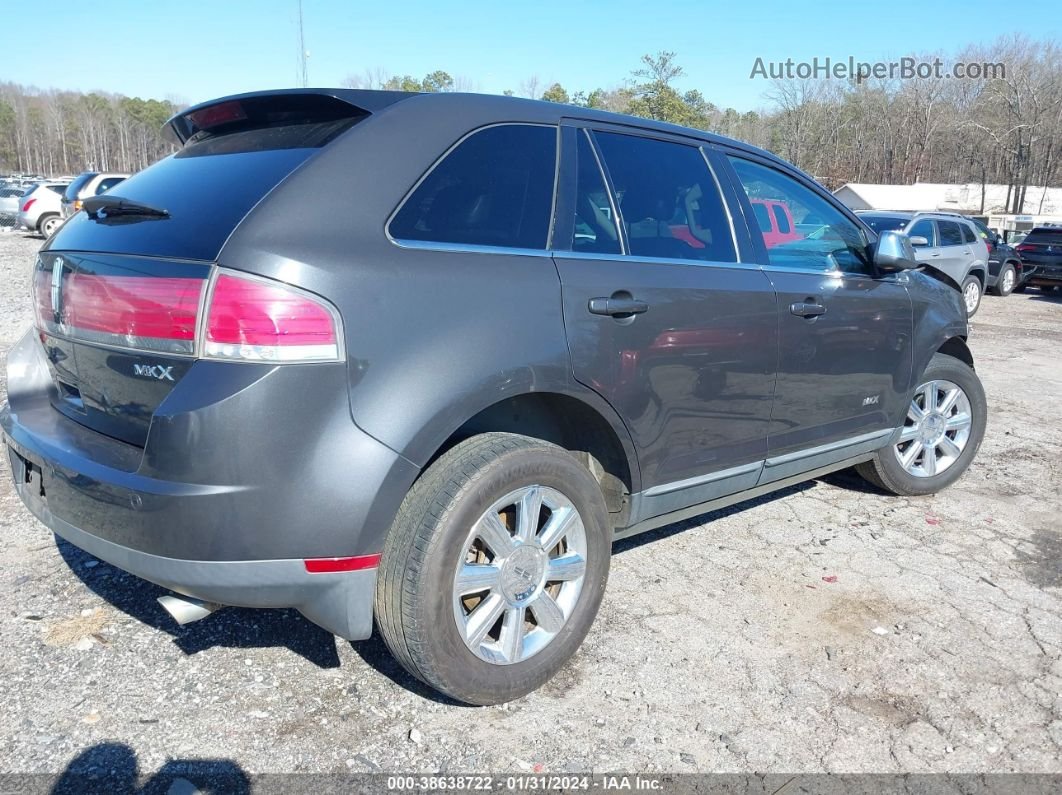 2007 Lincoln Mkx   Gray vin: 2LMDU68C17BJ27503