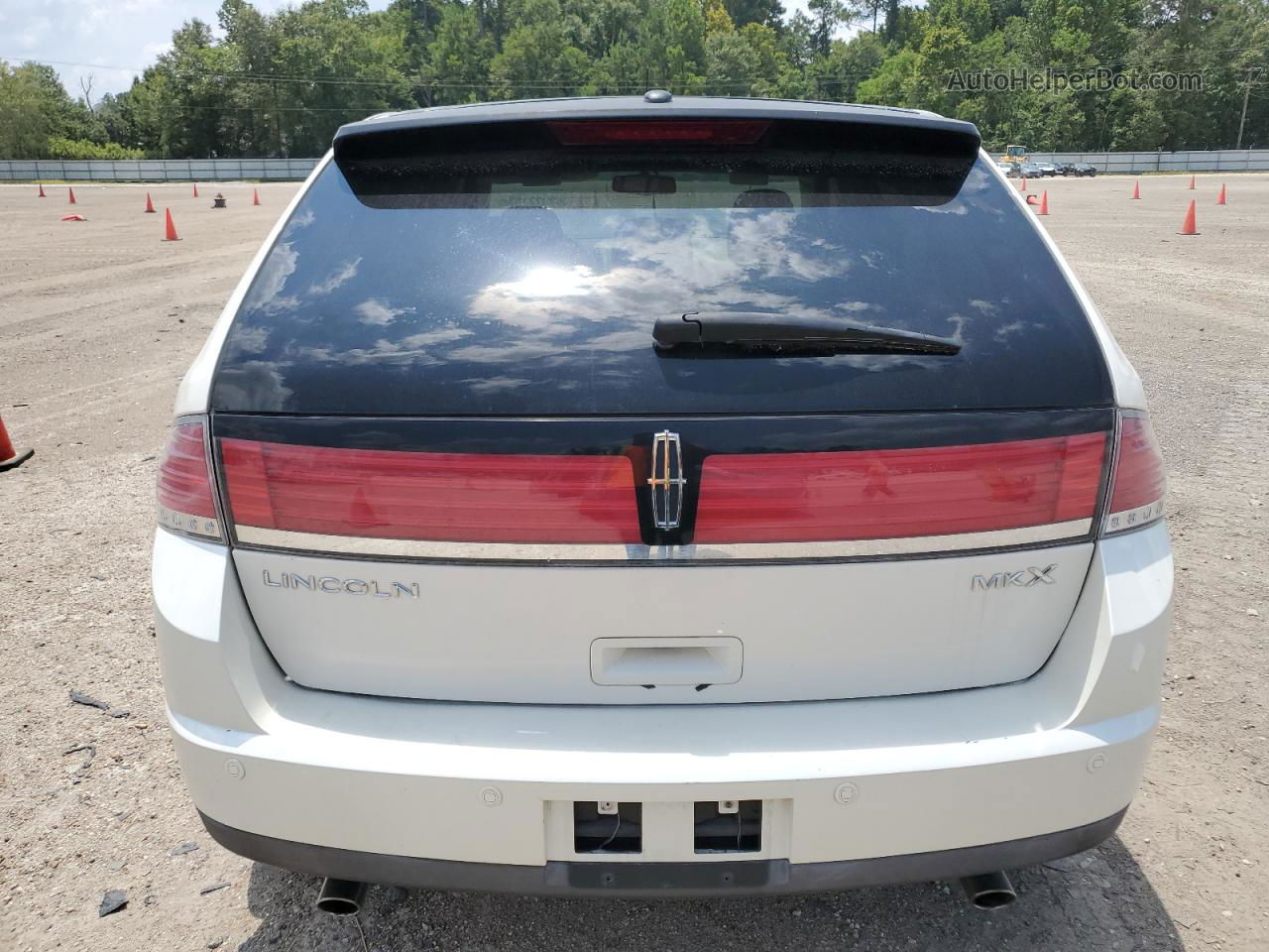 2007 Lincoln Mkx  Белый vin: 2LMDU68C17BJ30966