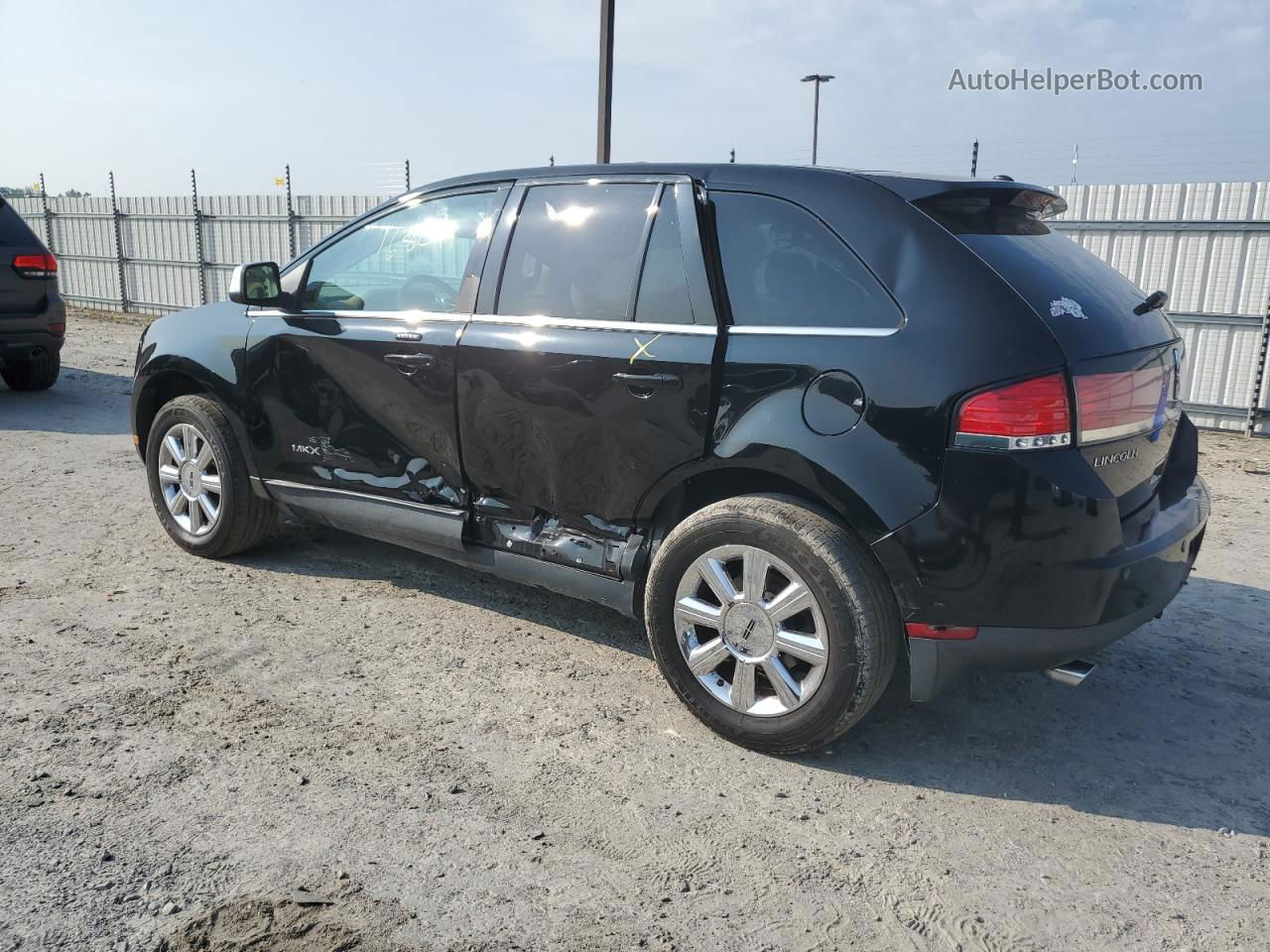 2007 Lincoln Mkx  Black vin: 2LMDU68C27BJ08779