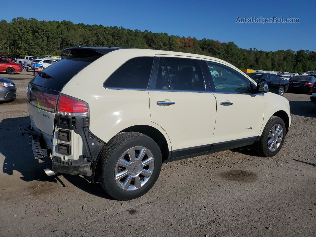 2007 Lincoln Mkx  Белый vin: 2LMDU68C27BJ20320