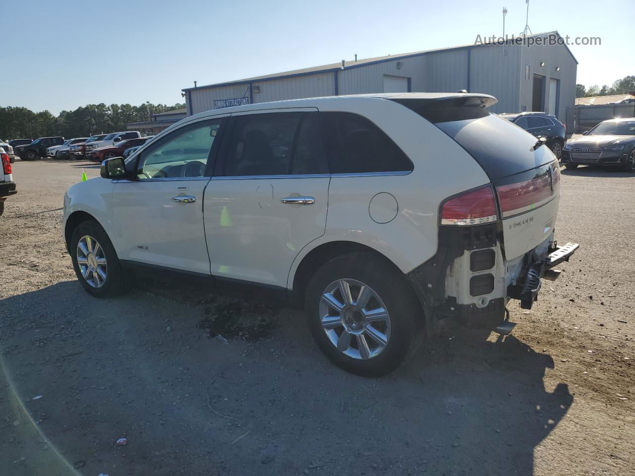 2007 Lincoln Mkx  White vin: 2LMDU68C27BJ20320