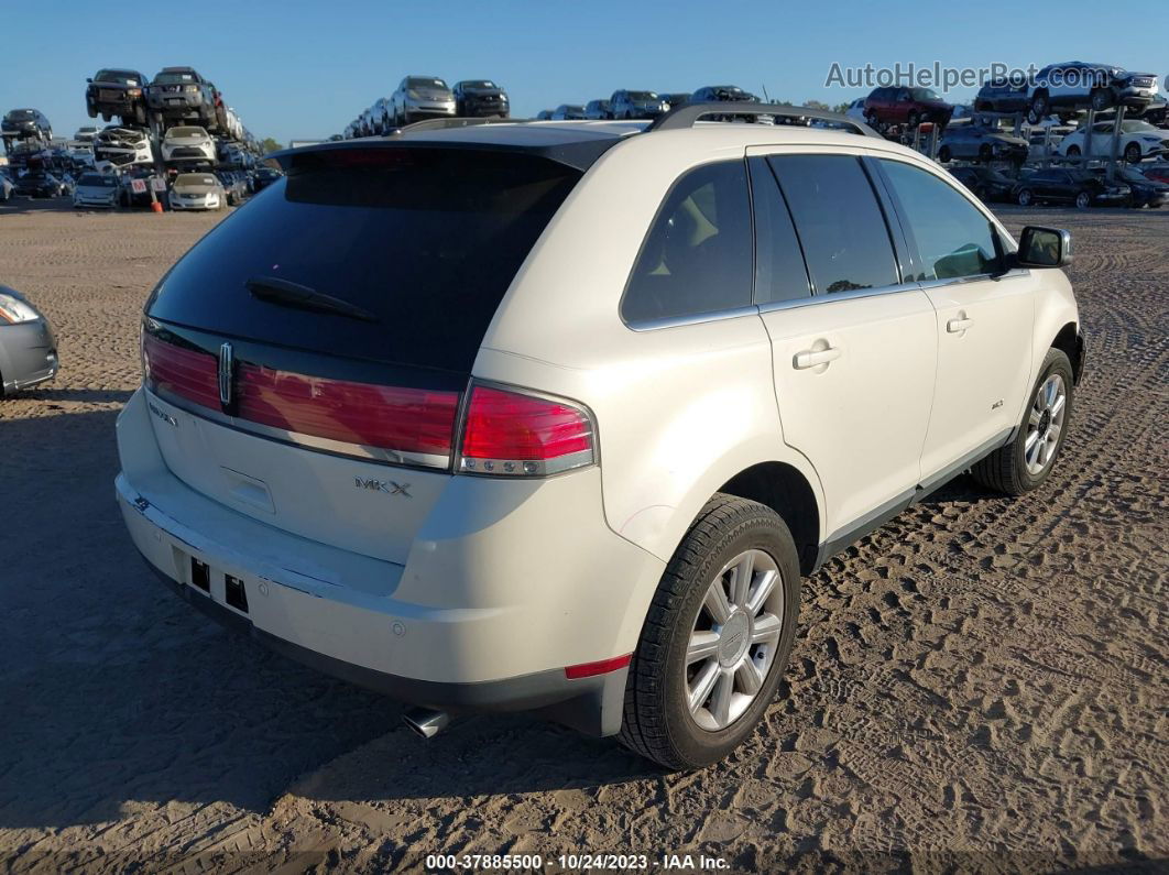 2007 Lincoln Mkx   White vin: 2LMDU68C27BJ31706