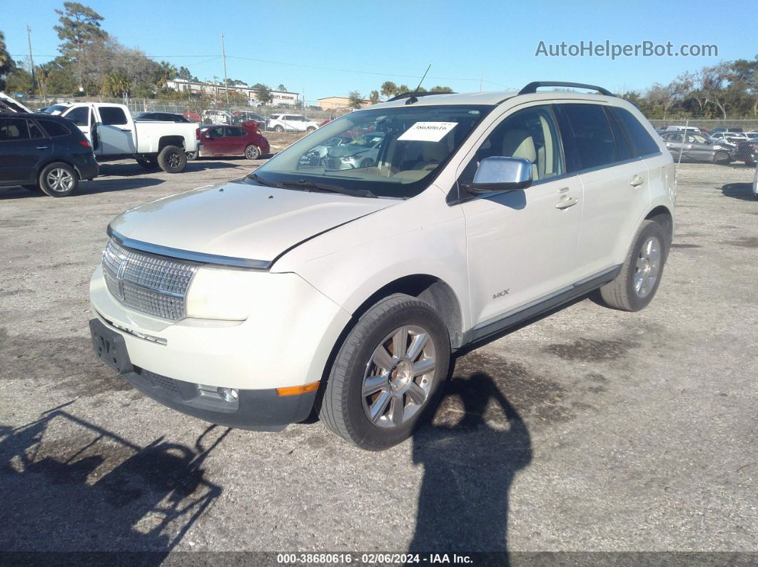 2007 Lincoln Mkx   White vin: 2LMDU68C37BJ36994