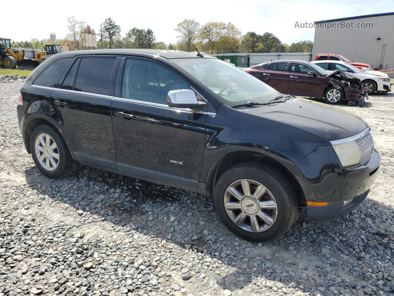 2007 Lincoln Mkx  Черный vin: 2LMDU68C47BJ13272