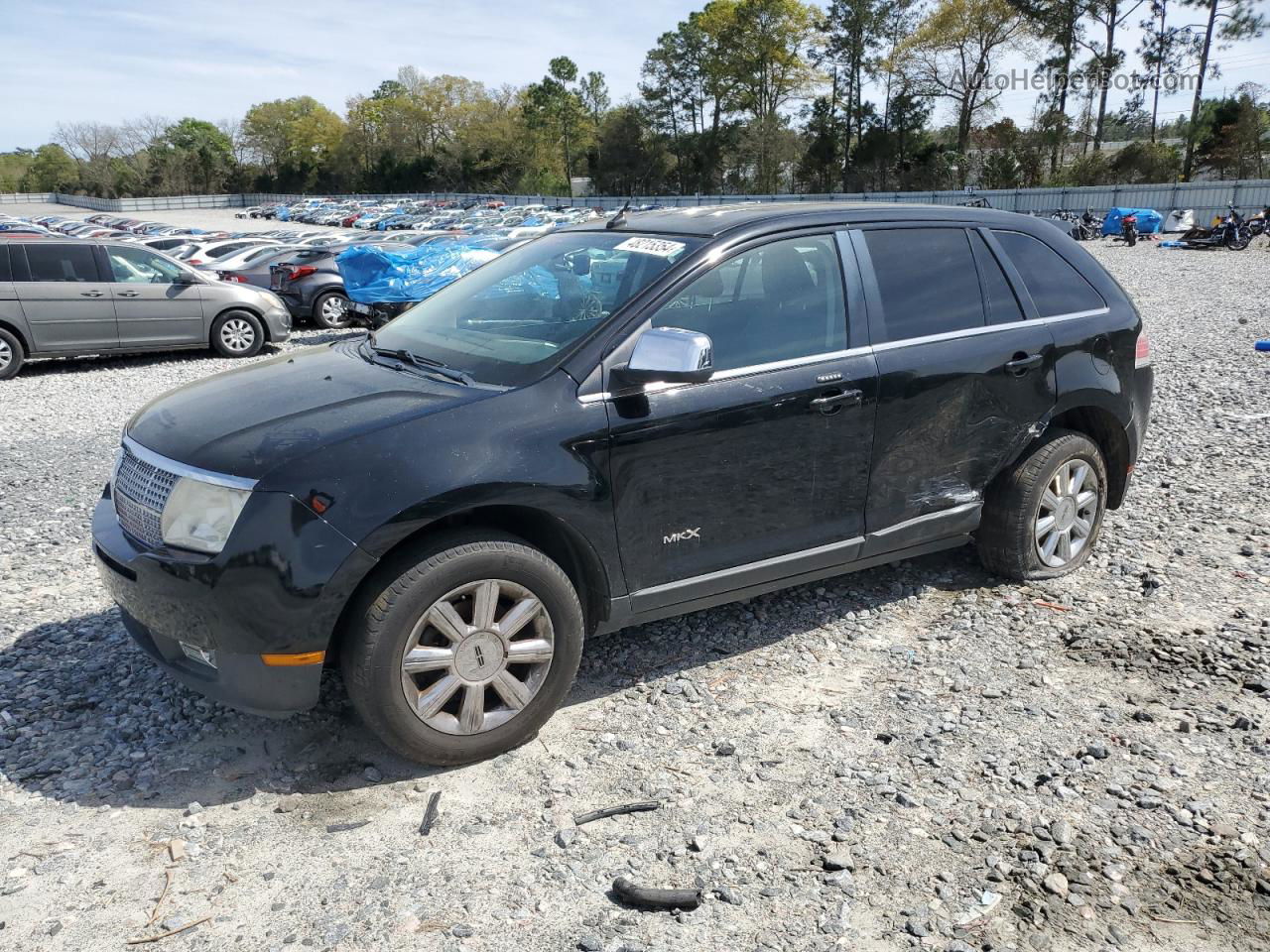 2007 Lincoln Mkx  Black vin: 2LMDU68C47BJ13272