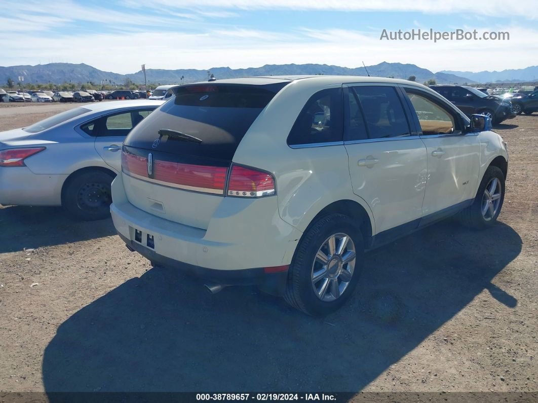 2007 Lincoln Mkx   White vin: 2LMDU68C47BJ19041