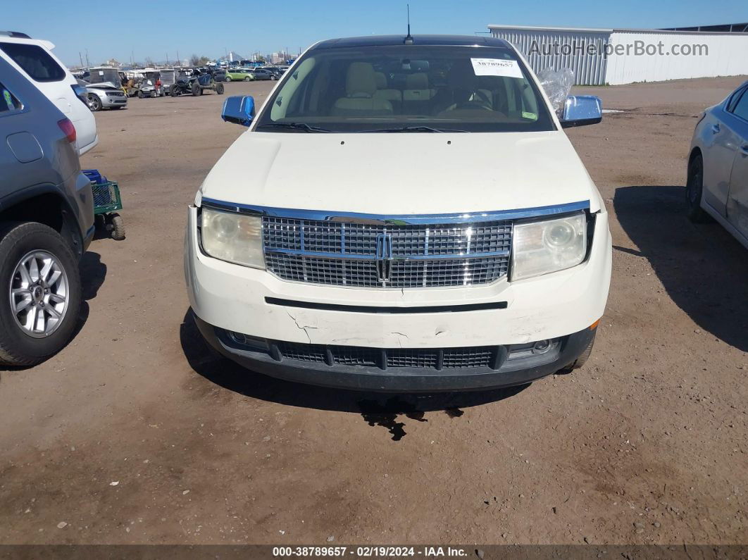 2007 Lincoln Mkx   White vin: 2LMDU68C47BJ19041