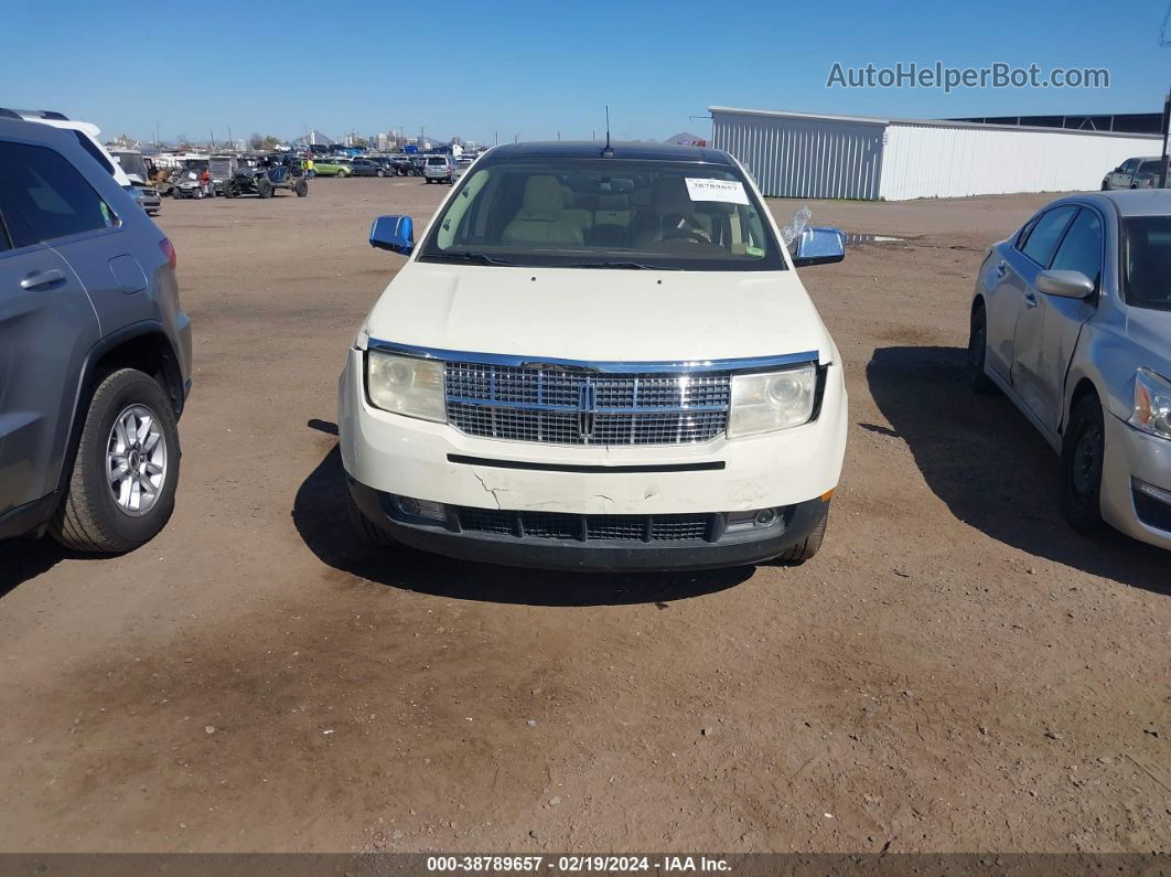 2007 Lincoln Mkx   White vin: 2LMDU68C47BJ19041