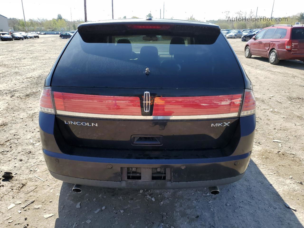 2007 Lincoln Mkx  Фиолетовый vin: 2LMDU68C47BJ29598