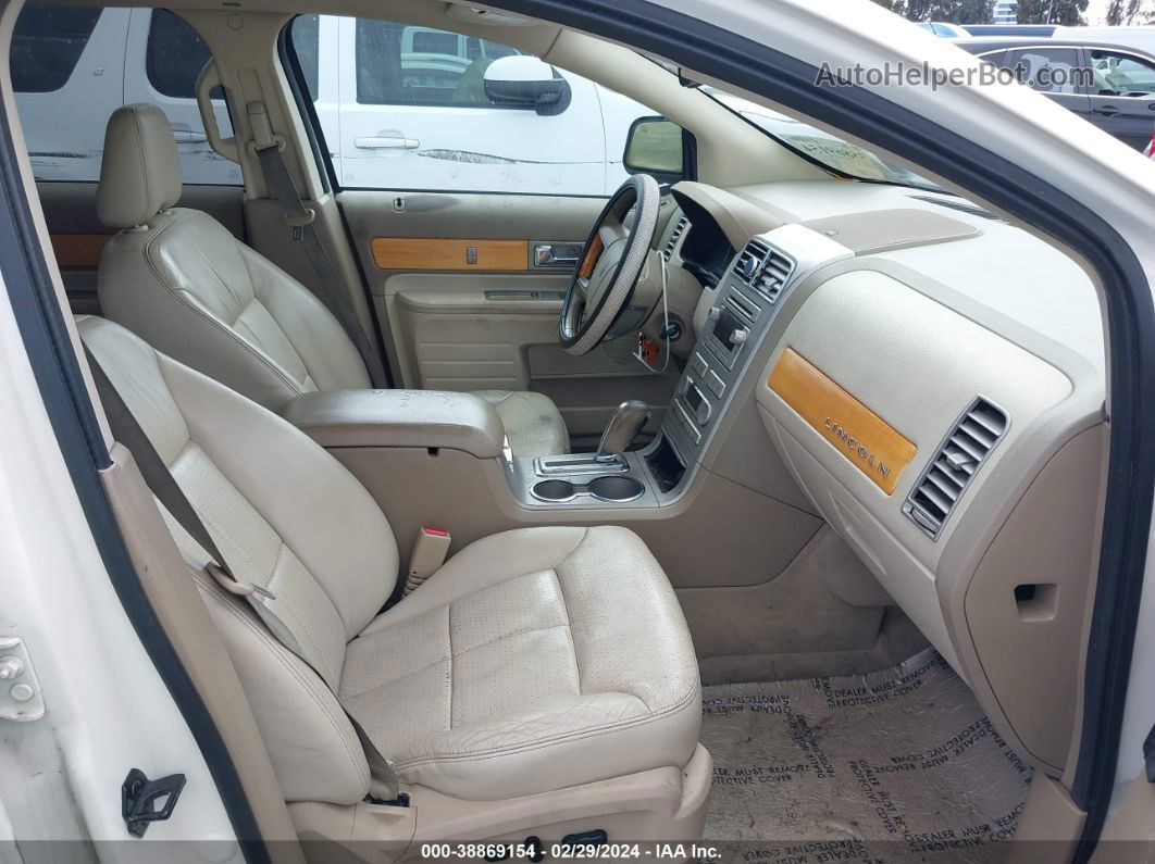 2007 Lincoln Mkx   Кремовый vin: 2LMDU68C57BJ05472