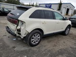 2007 Lincoln Mkx  White vin: 2LMDU68C57BJ14852