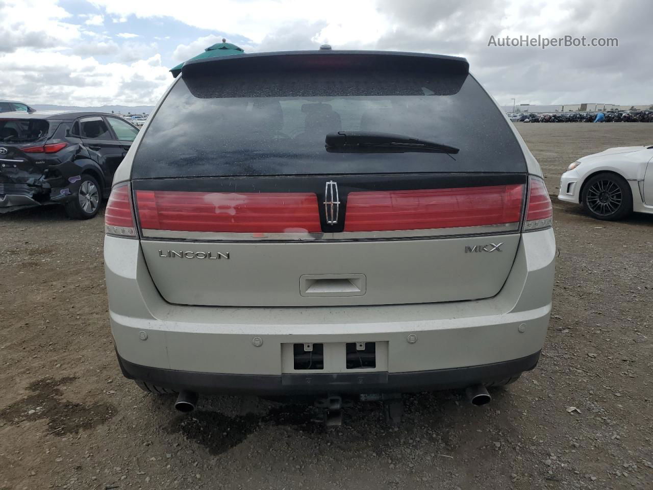 2007 Lincoln Mkx  Beige vin: 2LMDU68C57BJ18416