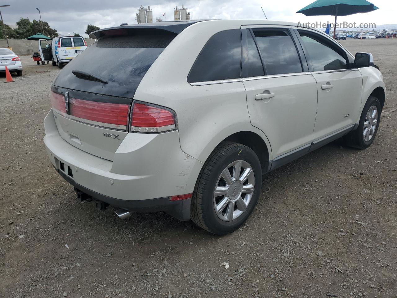 2007 Lincoln Mkx  Beige vin: 2LMDU68C57BJ18416