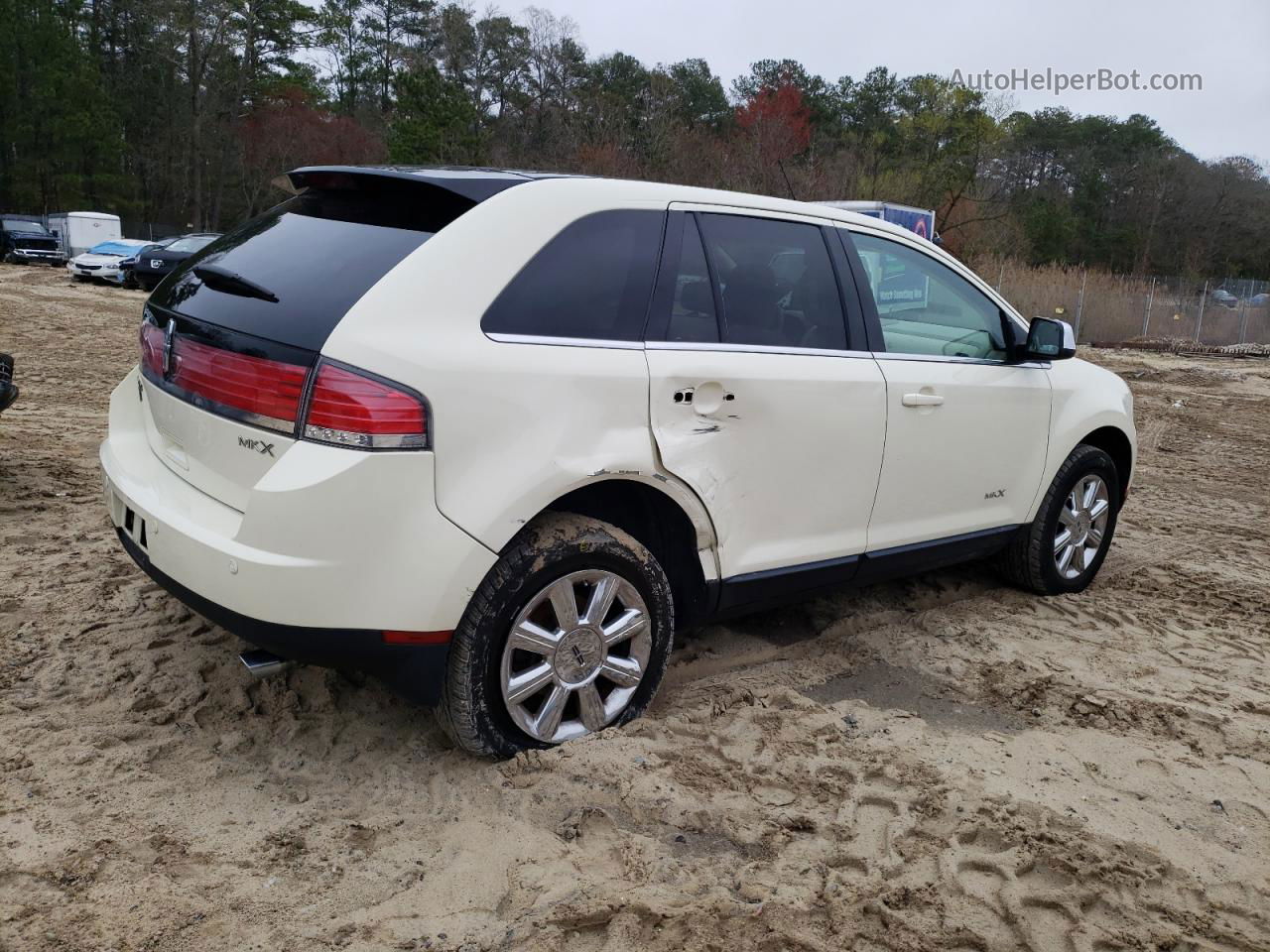 2007 Lincoln Mkx  Beige vin: 2LMDU68C57BJ23017