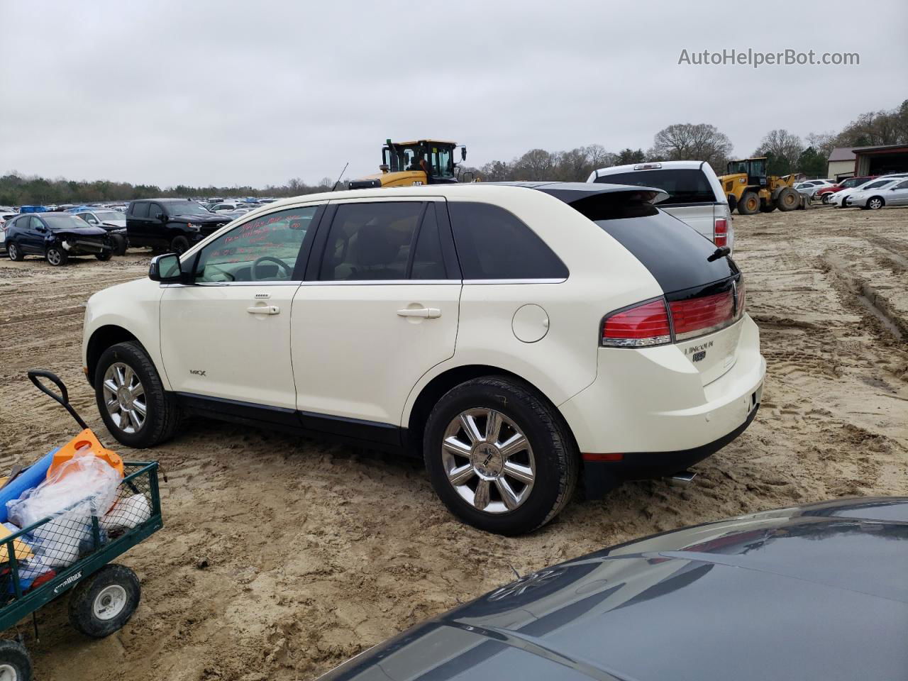 2007 Lincoln Mkx  Beige vin: 2LMDU68C57BJ23017