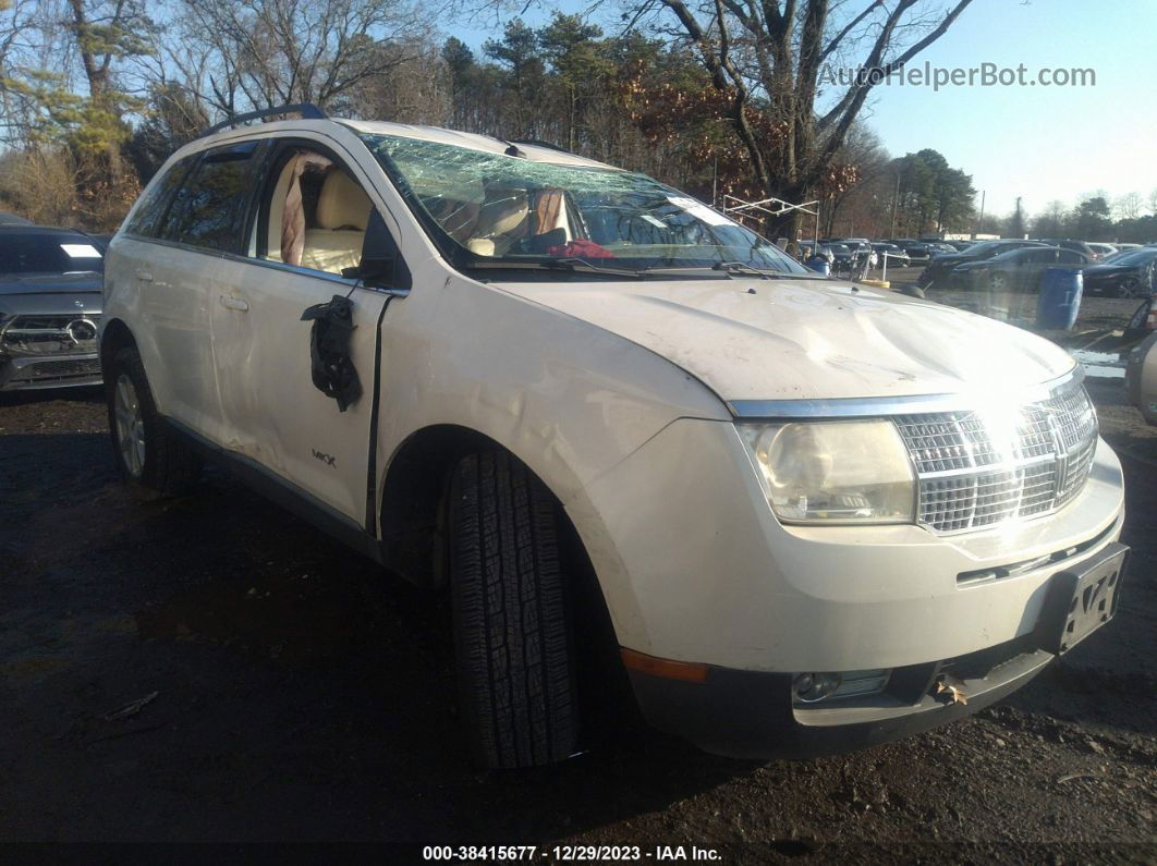 2007 Lincoln Mkx   White vin: 2LMDU68C57BJ31067