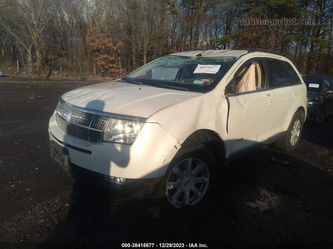 2007 Lincoln Mkx   White vin: 2LMDU68C57BJ31067