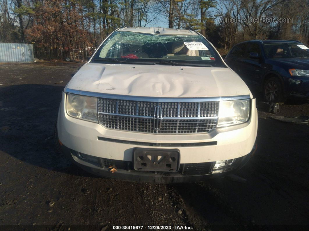 2007 Lincoln Mkx   White vin: 2LMDU68C57BJ31067