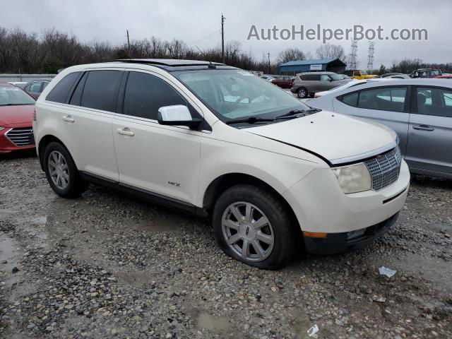 2007 Lincoln Mkx  White vin: 2LMDU68C57BJ31697