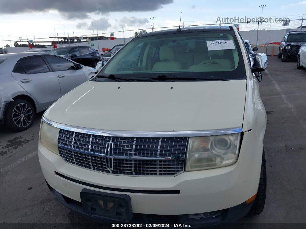 2007 Lincoln Mkx   White vin: 2LMDU68C57BJ33966