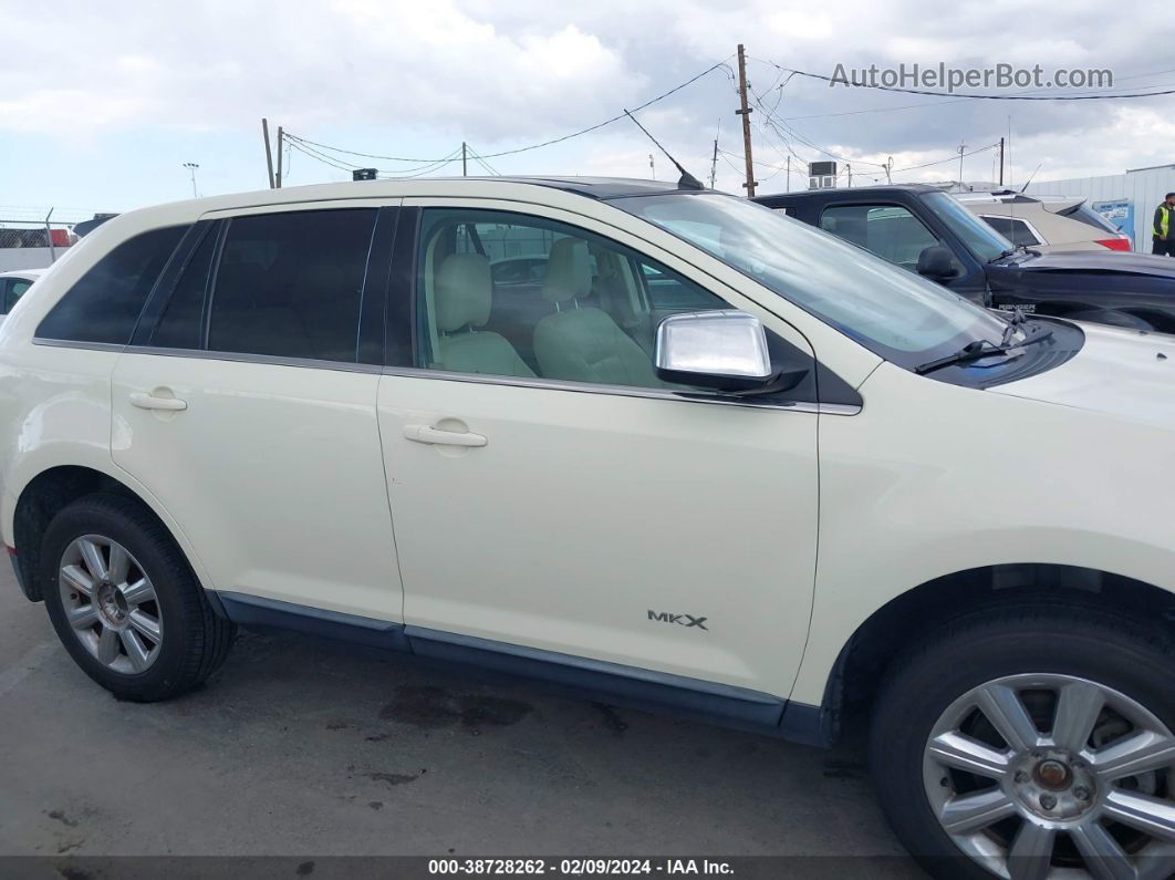 2007 Lincoln Mkx   White vin: 2LMDU68C57BJ33966