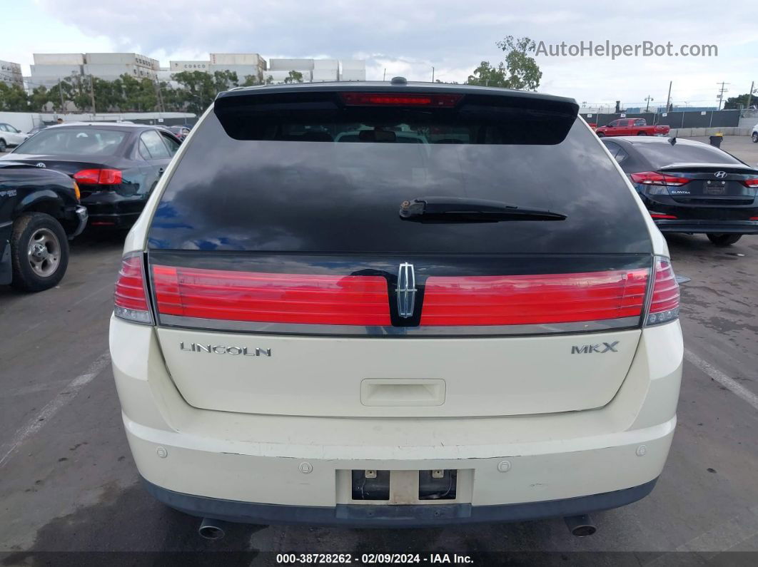 2007 Lincoln Mkx   White vin: 2LMDU68C57BJ33966