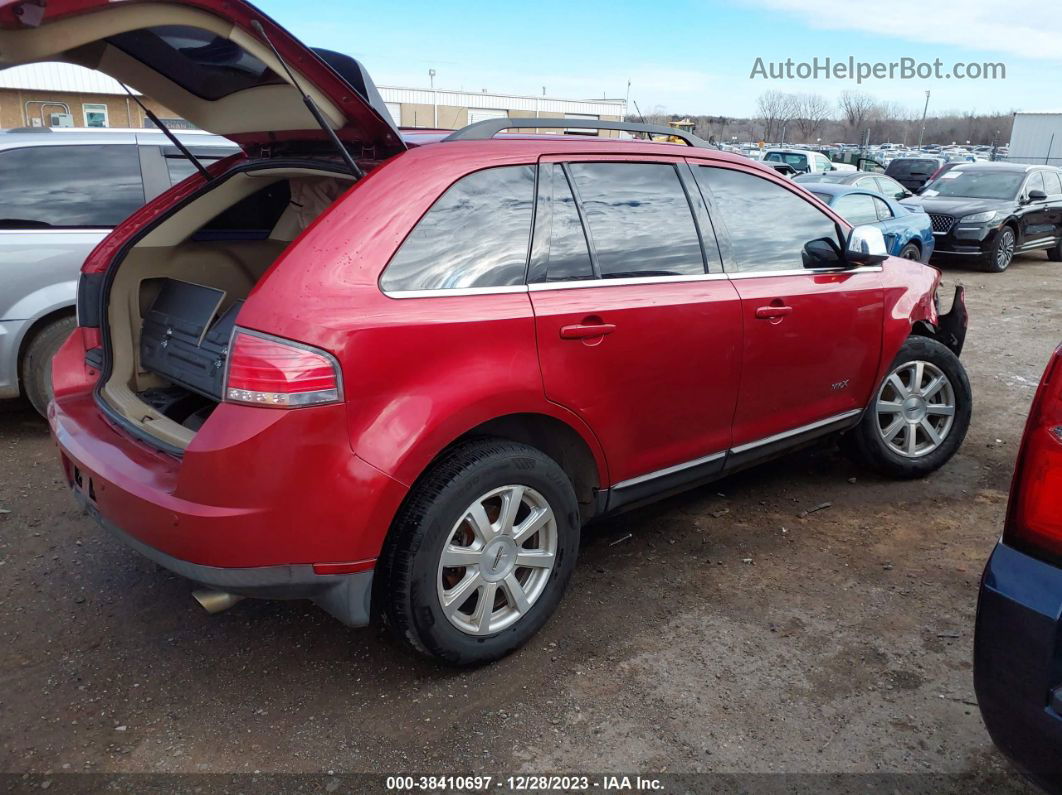 2007 Lincoln Mkx   Maroon vin: 2LMDU68C57BJ35703