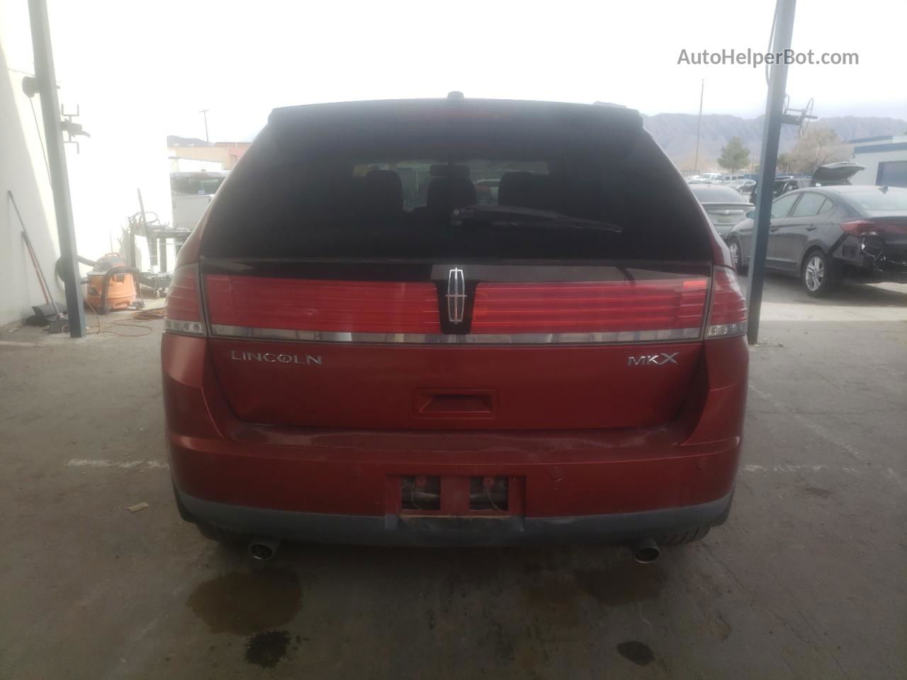 2007 Lincoln Mkx  Red vin: 2LMDU68C67BJ28615