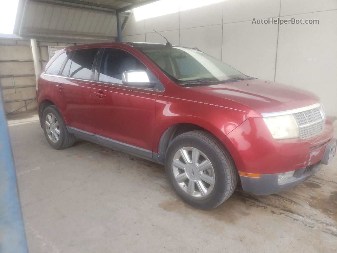 2007 Lincoln Mkx  Red vin: 2LMDU68C67BJ28615