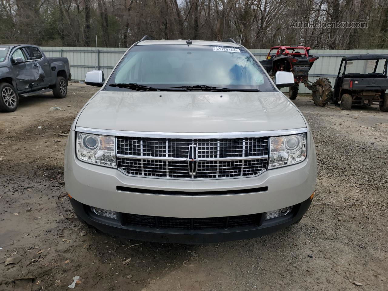 2007 Lincoln Mkx  Cream vin: 2LMDU68C77BJ20913