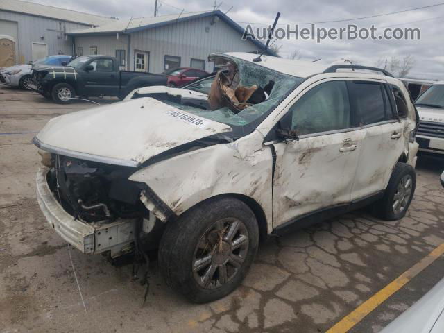 2007 Lincoln Mkx  White vin: 2LMDU68C77BJ23729