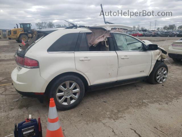 2007 Lincoln Mkx  White vin: 2LMDU68C77BJ23729