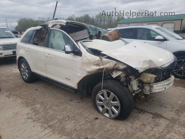 2007 Lincoln Mkx  White vin: 2LMDU68C77BJ23729